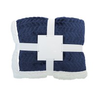Foglio RPET deken, donker blauw