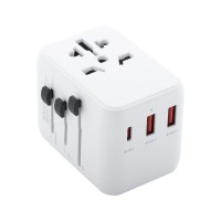Jetsetter Plus Reiseadapter, weiß