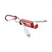 Cappy USB charger cable, red
