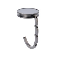 Paris magnetic bag hanger, silver