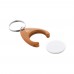 Neppy RABS trolley coin keyring, orange