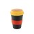 CreaCup Mini customisable thermo cup. grip, orange