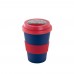 CreaCup Mini customisable thermo cup. cup, blue