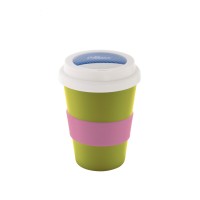 CreaCup Mini customisable thermo cup. cup, green